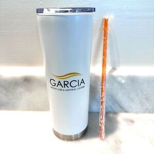 NWT Garcia Weight Loss & Aesthetic Centers Stainless Steel Vacuum Insulated Tumb